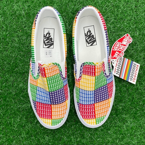 Vans Classic Slip On Pride LGBTQ - Picture 2 of 5